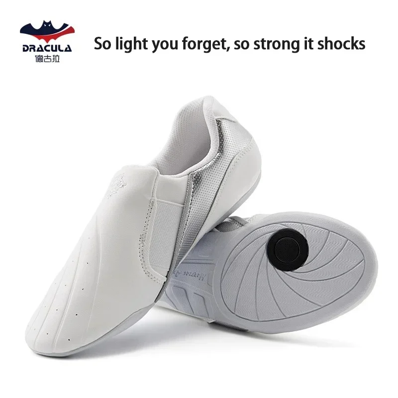 New Taekwondo Shoes Breathable And Wide, Beginner Soft Sole, Professional Style, Children's And Adults' Training Karate Shoes