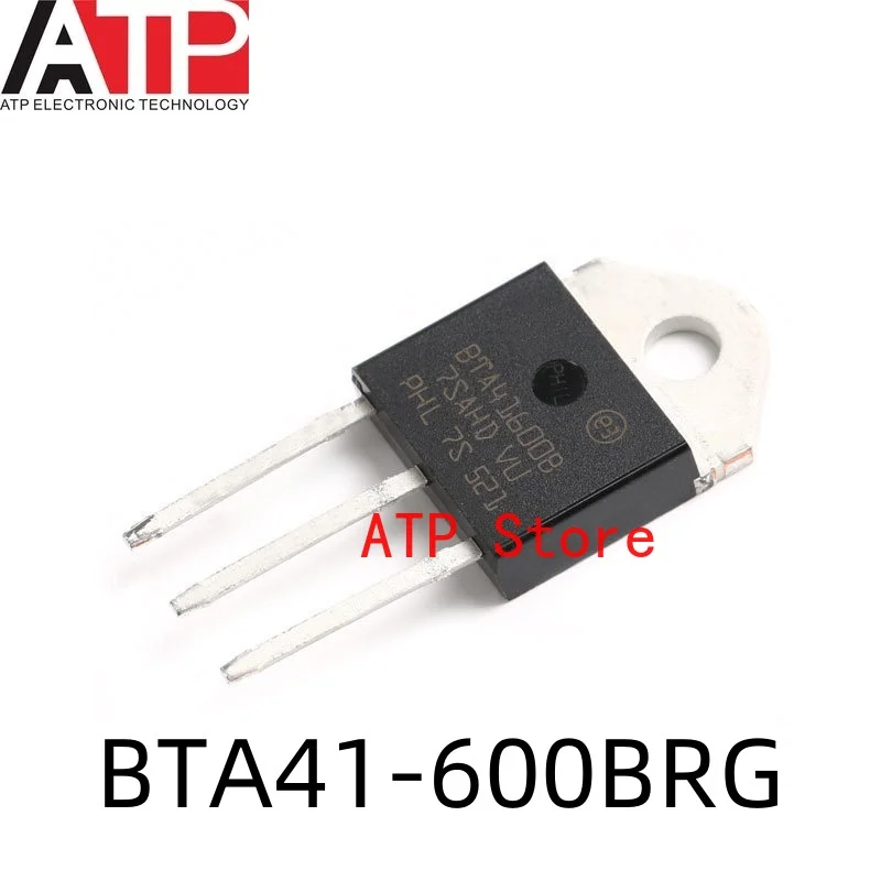 10pcs/lot 100% New Original BTA41-800BRG BTA41800B TOP-3 TRIAC 800V 40A BTA41-600BRG BTA41600B 600V 40A TOP3 Thyristors