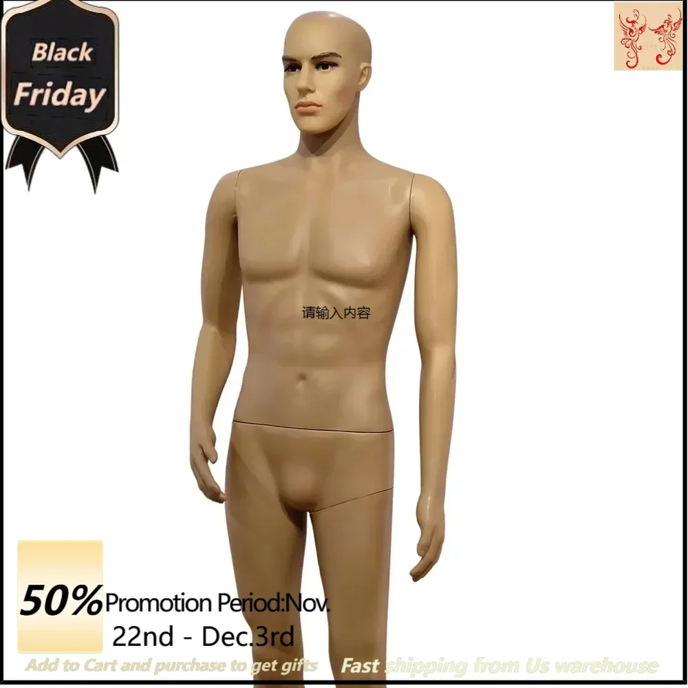 K4 Male Curved Right Arm Straight Foot Body Model Mannequin Skin Color Mannequins Height  Male Mannequin simulation