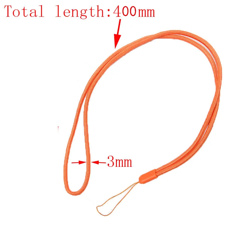 Cordón largo de nailon para teléfono móvil, correa colgante para teléfono móvil, correas para el cuello flexibles, cuerda para collar, 5-10 Uds.