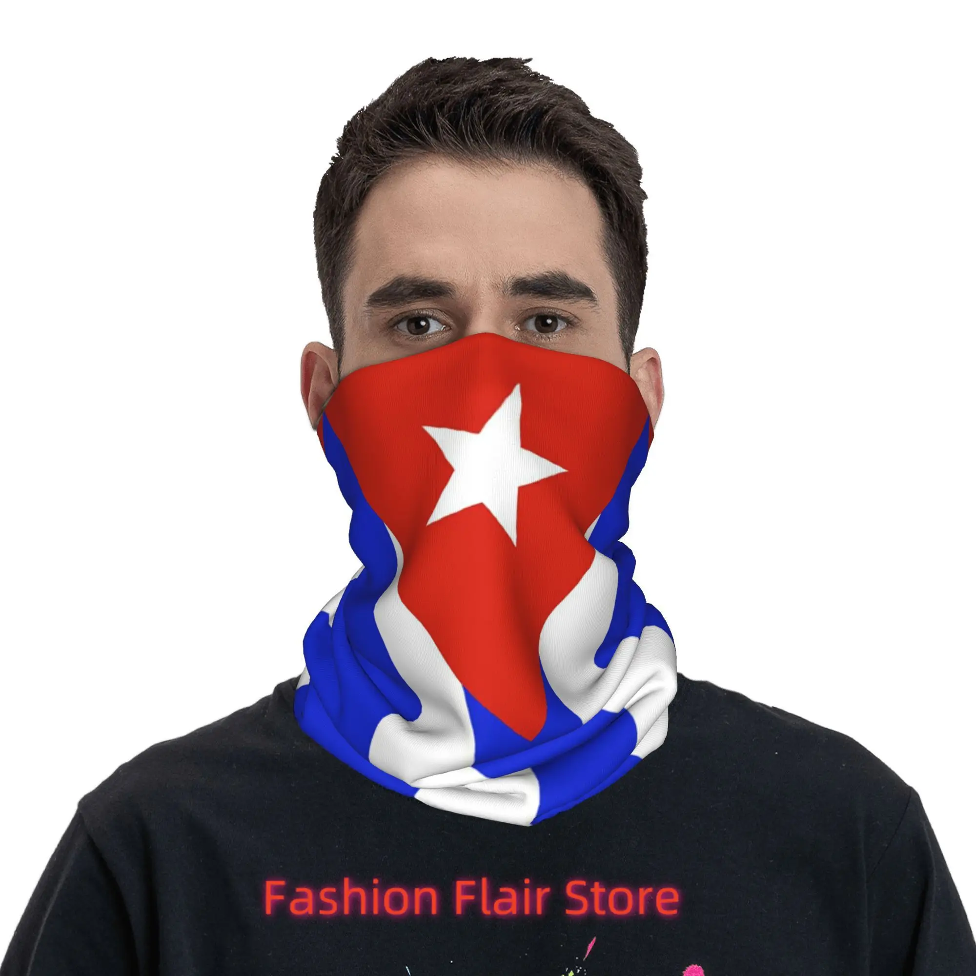 

Флаг Кубы Бандана на шею Маска с принтом Шарф Многофункциональная маска для лица Походная рыбалка для мужчин Женщин Взрослых Ветрозащитная маска
