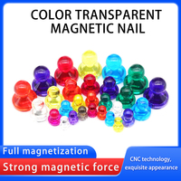 Colorful Magentic Pushpins Whiteboard Magnets Mini Map Magnets Strong Magnetic Refrigerator Magnet Office Supplies