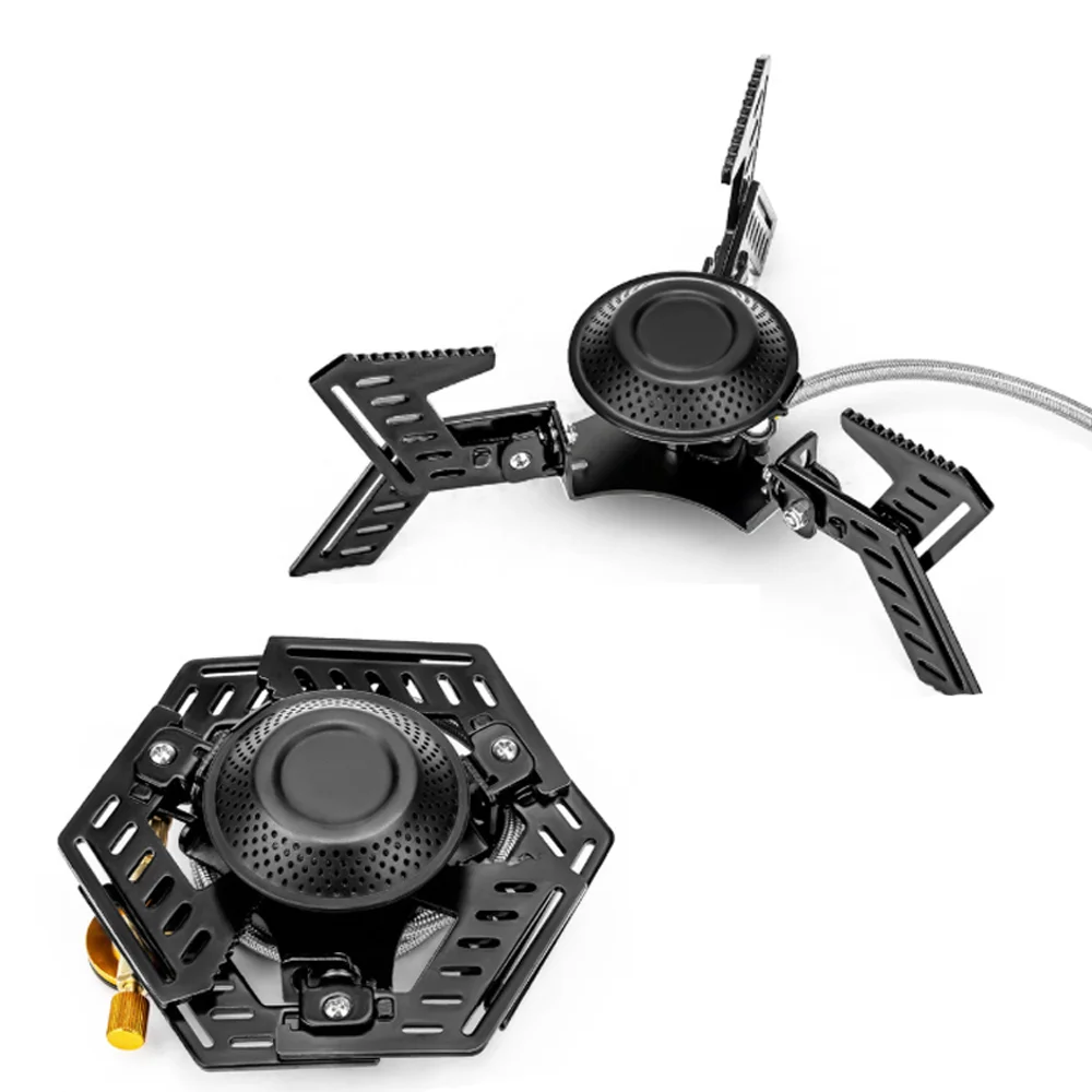 

Outdoor split cassette stove, suitable for hiking, camping, picnic folding portable, safe, efficient and stable combustion