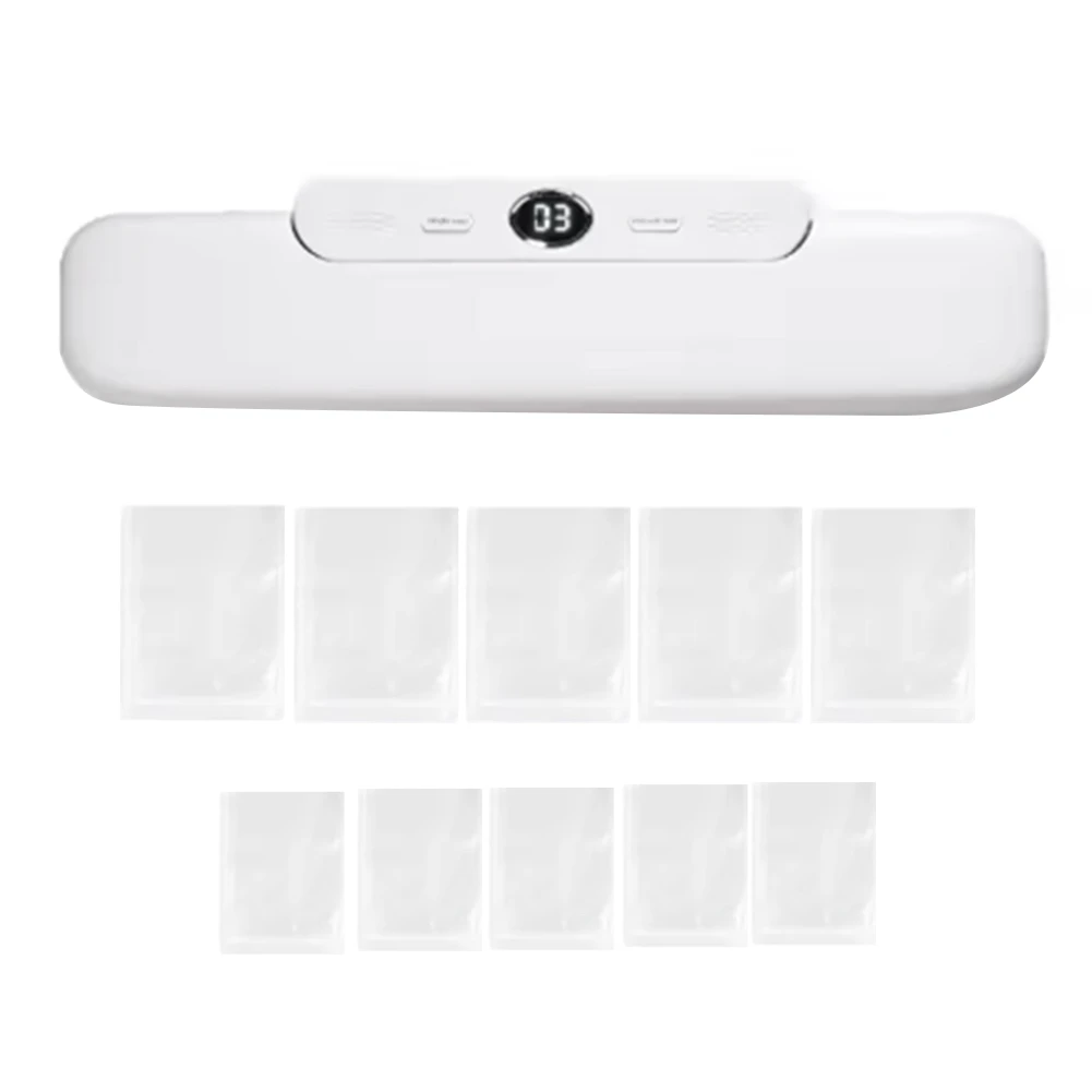 

AA80-Вакуумный упаковщик с бесплатными 10 шт. вакуумными пакетами, бытовой вакуумный упаковщик пищевых продуктов, вилка стандарта США A