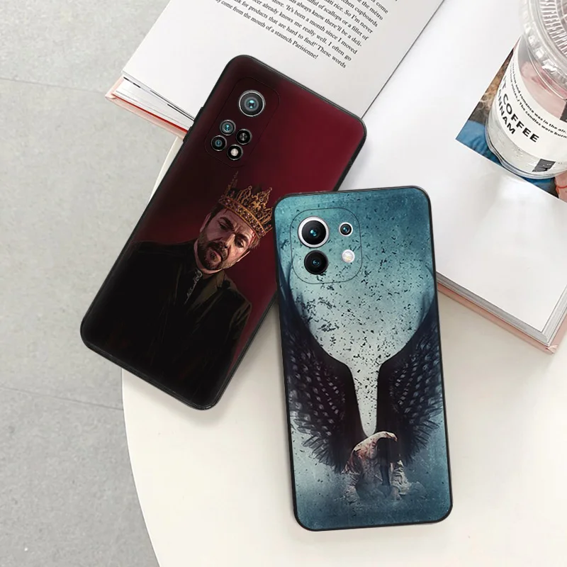 Matte Phone Case For Redmi Note 11 Pro 10 11s 10s 10a 10c Xiaomi 11t 10t Note10 Lite Supernatural We Are Home Black Soft Cover