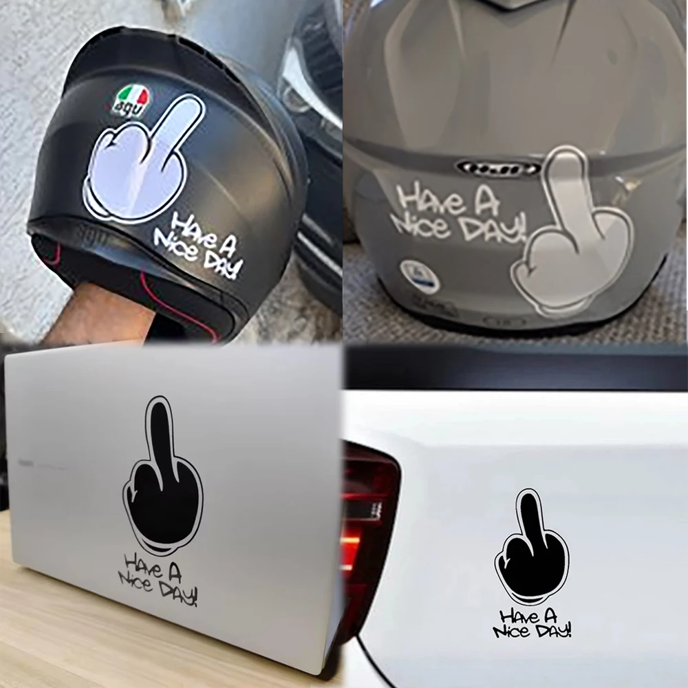 Have A Nice DAY ! Refletor Accesorios Moto Adesivi Stickers Motorcycle Decals Мотоцикл for KTM Tenere 700 MT07 Kawasaki Z900