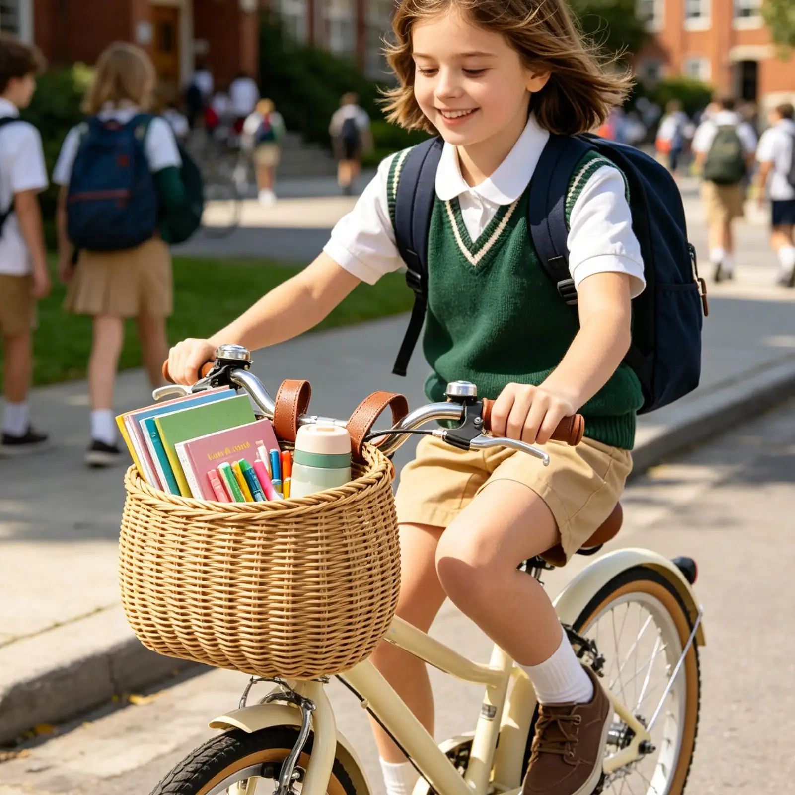 

Bike Basket Front Vintage Hand-Woven Large Capacity Holder Handlebar Front Basket For Bike For Bicycle Scooters Camping Beach