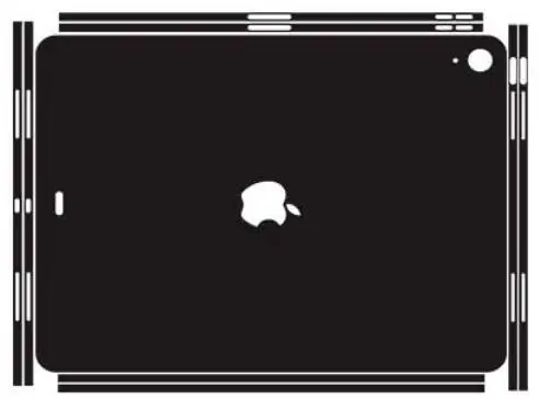 

Pre-cut 1PCS Back+Side Skin Vinyl Stickers Cover Film For 2025 Ipad Air 7 M3 13" 11" Mini 7 6 2021