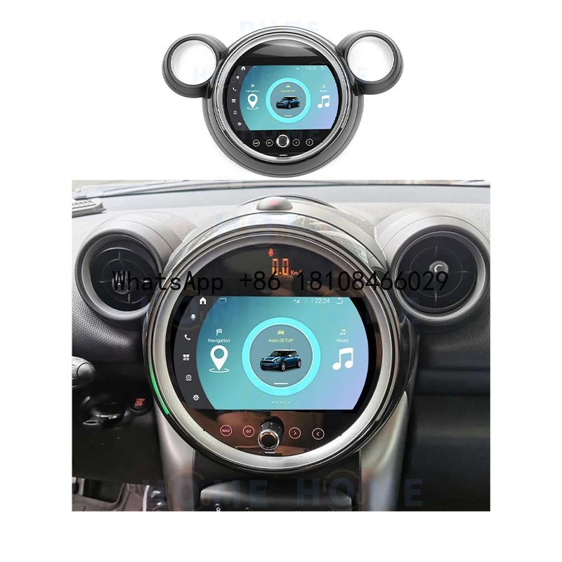

Qualcomm 680S Android 13 Car Multimedia Radio Stereo Screen for BMW Mini R56 R56 2007-2016 GPS Navigation Wireless Carplay