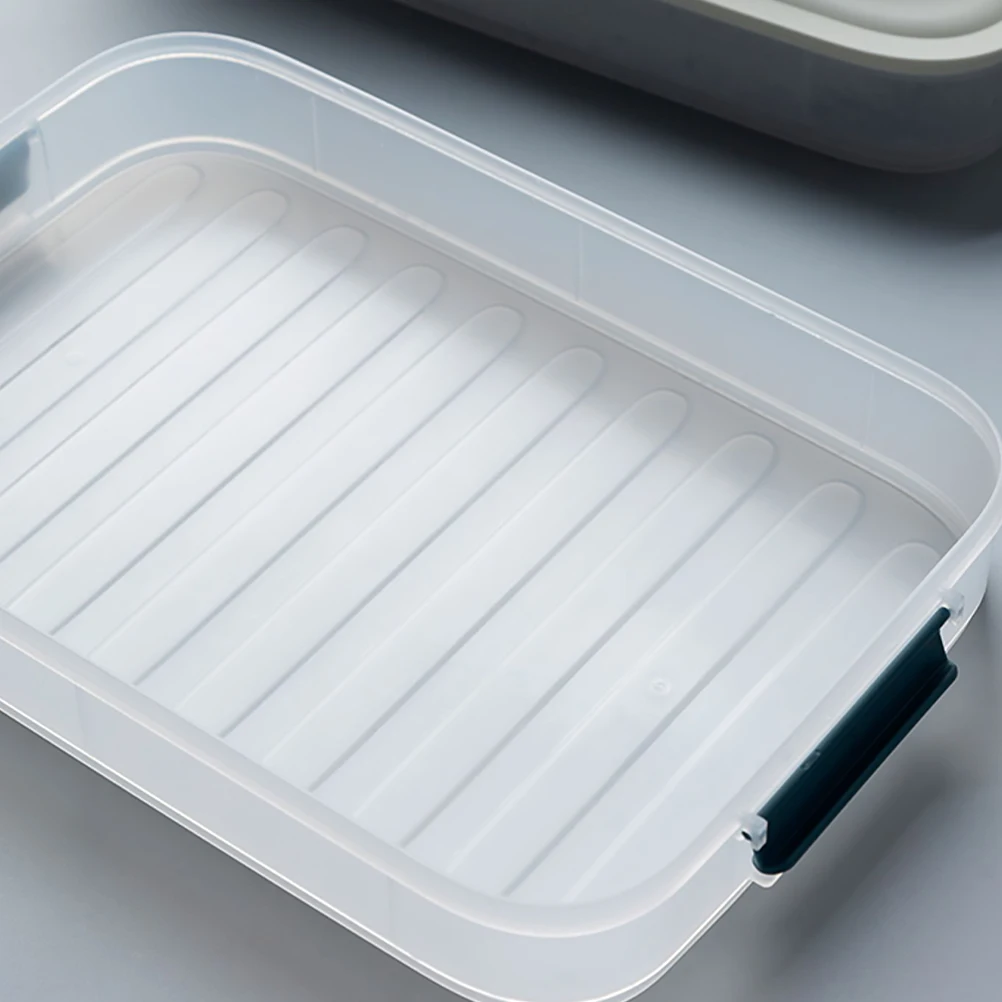 صناديق تخزين الزلابية، حاويات طعام بلاستيكية مع أغطية، آمنة، قابلة لإعادة الاستخدام لتخزين المطبخ والمطبخ #6