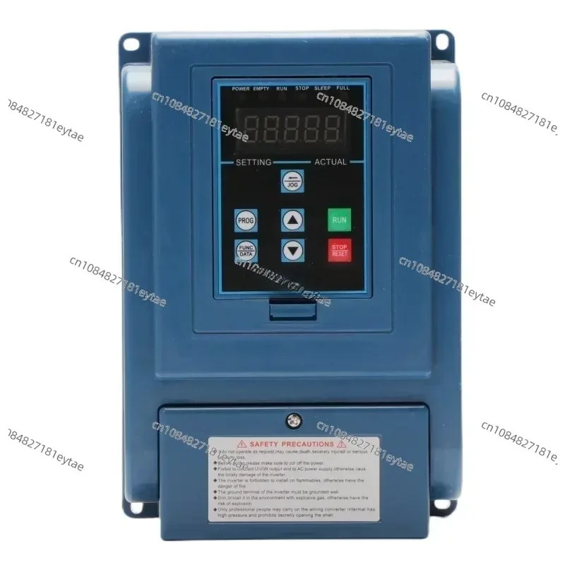 Water Pump Constant Pressure Motor Supply Special Frequency Converter 1.5Kw Single Phases