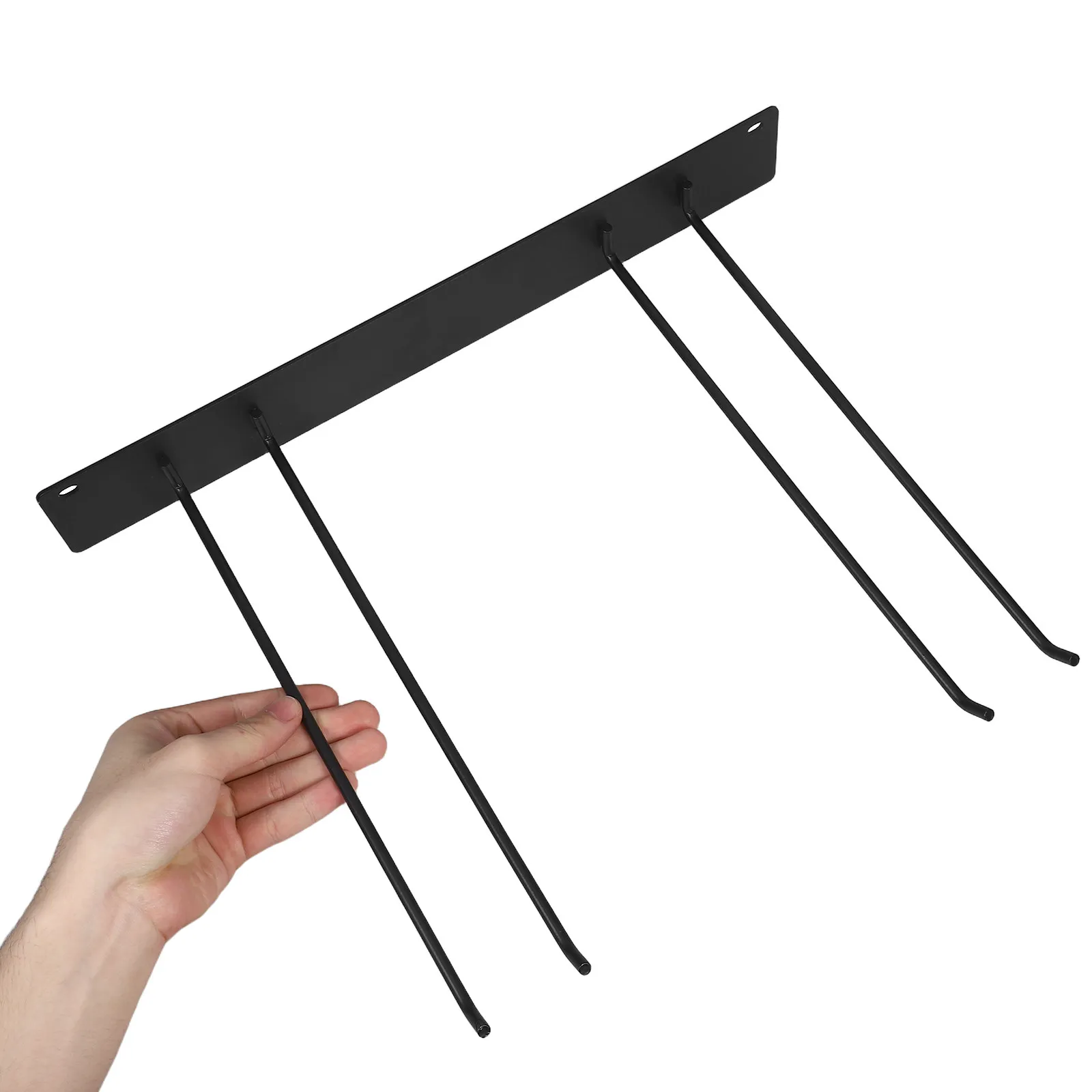 Minimalist Iron Wall Mounted Tool Storage Rack for Garden Shovels Rakes Brooms Mops Garage Yard Organizer Wall Tool Holder Rack