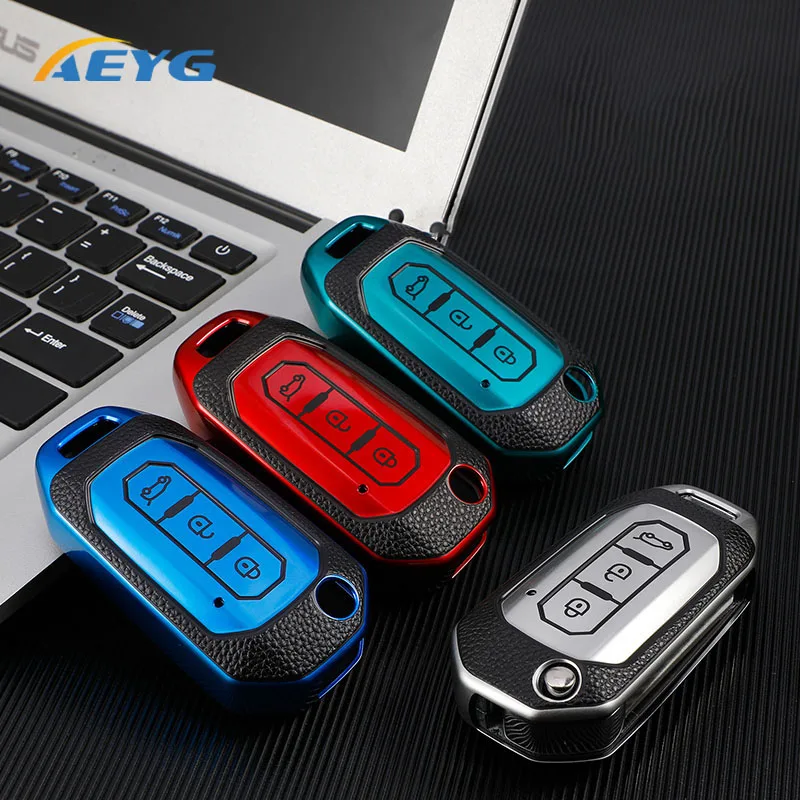 

TPU Car Key Case Cover Shell For Ford Fusion Fiesta Escort Mondeo Everest Ranger Protector