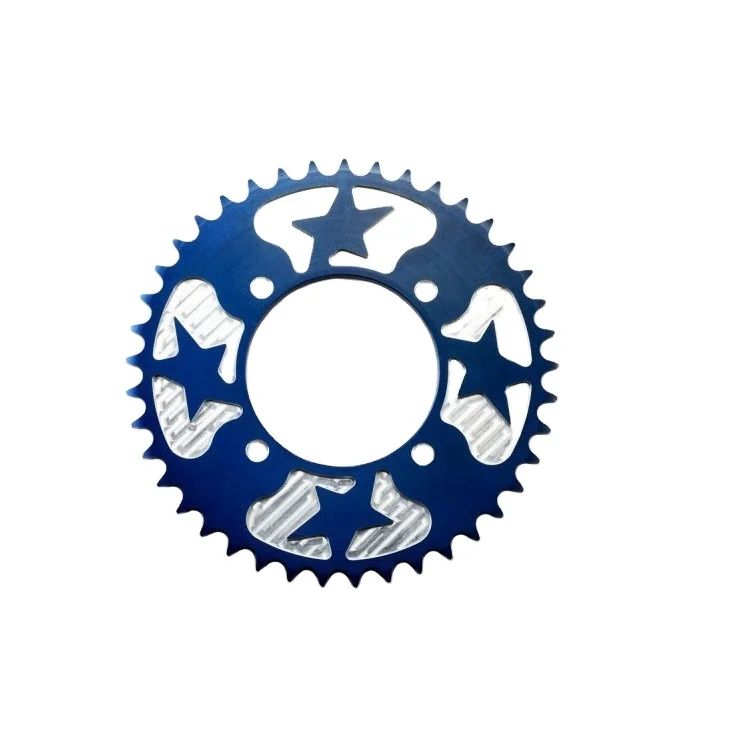 

Pit bicycle numerical control aluminum alloy color 420-41t rear sprocket 4 hole motorcycle modification parts