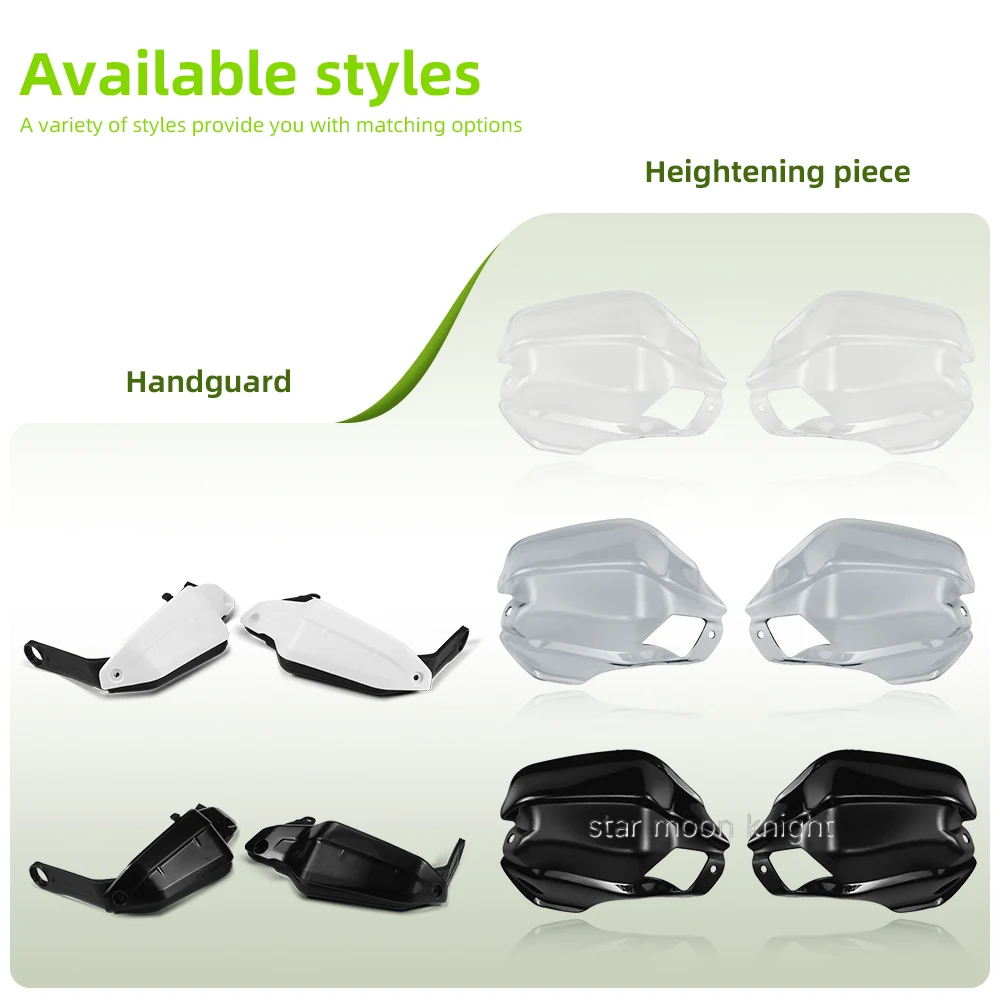 For Honda NX400 NX 400 500 NX 400 2024- Handguard Extension Shield Hand Guards Kit Wind Protective Cover Accessories