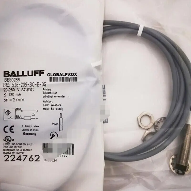 

1PC BALLUFF BES0286 Sensor 516-209-BO-E-05 Proximity Switch Fast Ship