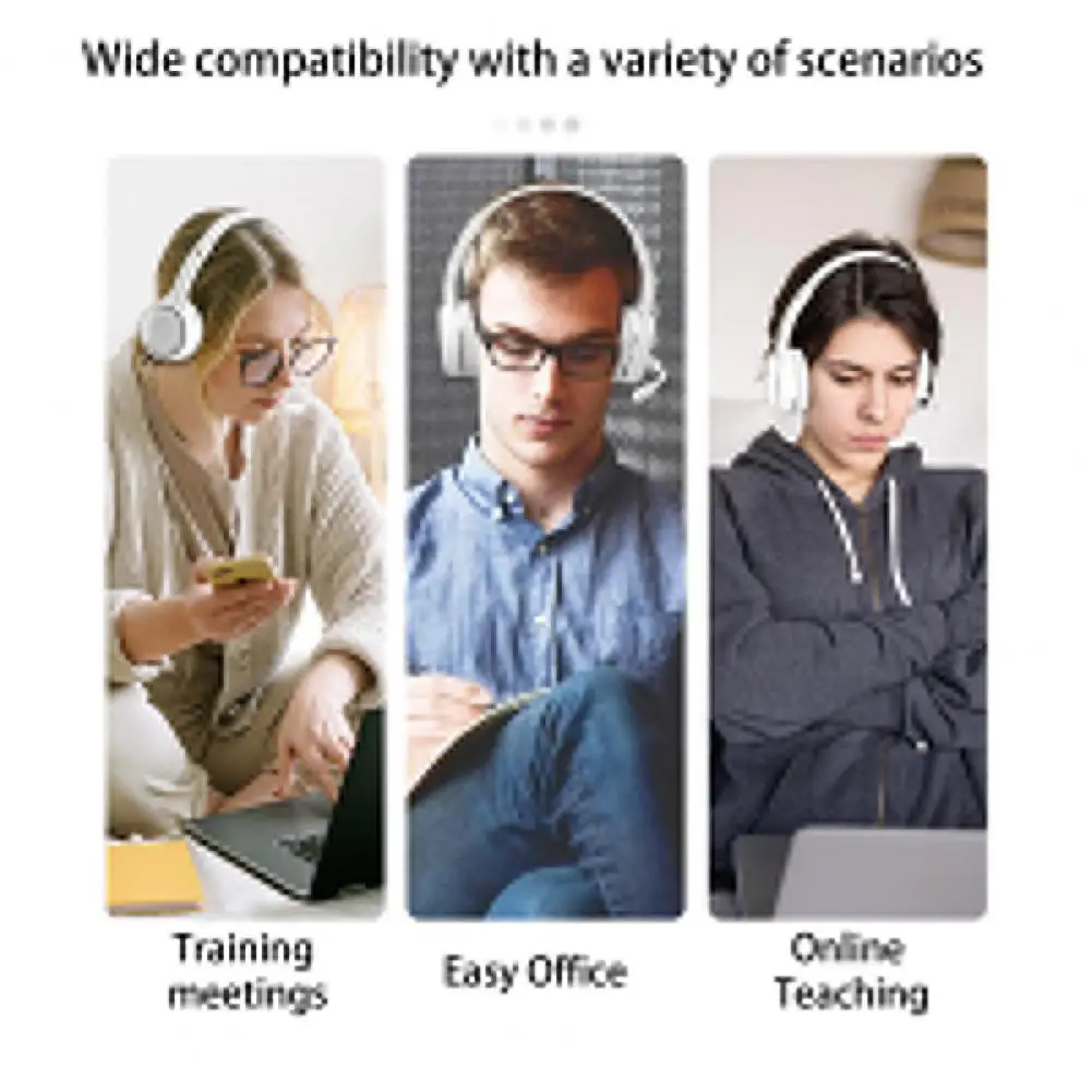 سماعة 1 مجموعة المحمولة مريح قسط الدقة جودة الصوت اللاسلكية سماعة دورة على الانترنت لوازم