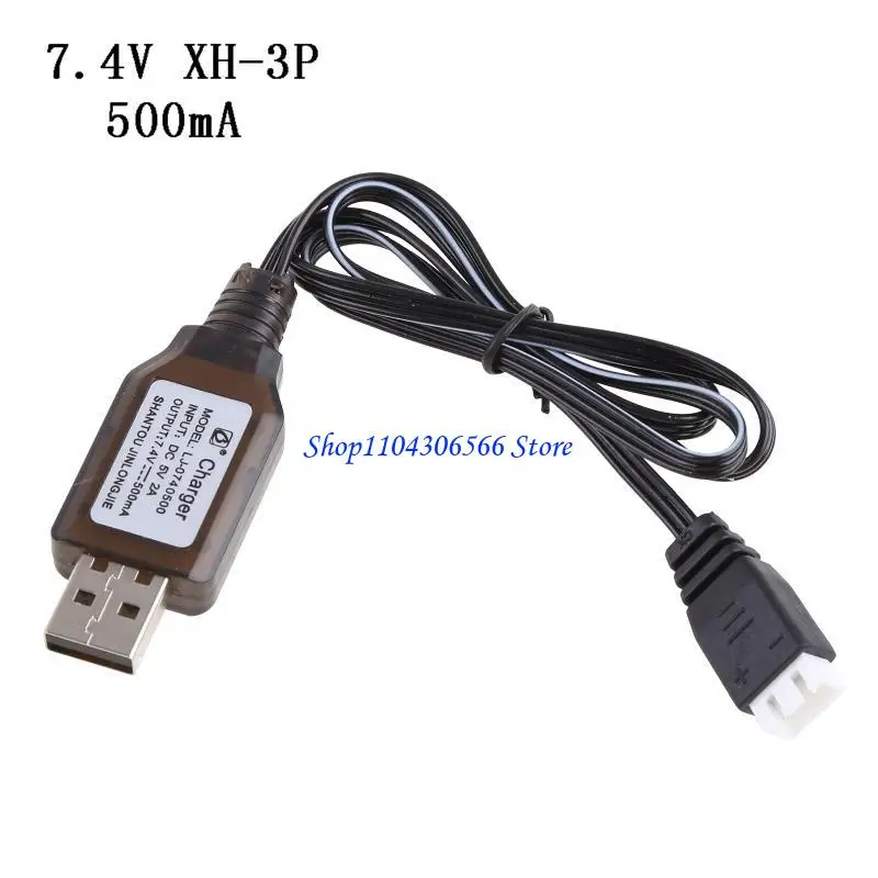 02dd 7.4v شاحن XH-3P 2S Lipo بطارية الشحن السريع للسيارات RC