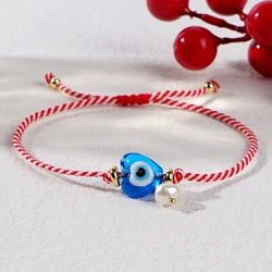 Go2boho 2024 Martis Series Freshwater Pearl Glass Peach-Shape Heart Greek March Bracelet for Women Tradition Jewelry Date Gift
