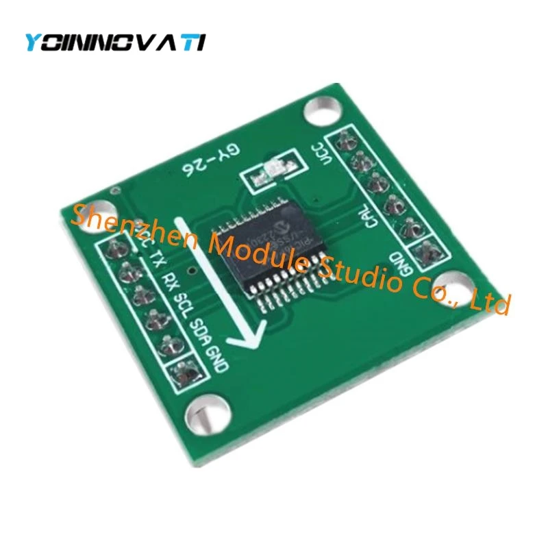 GY-26 High-precision High-sensitivity Digital Electronic Compass Sub-compass Module Sensor GY26 DC 3V- 5V For GPS Navigation