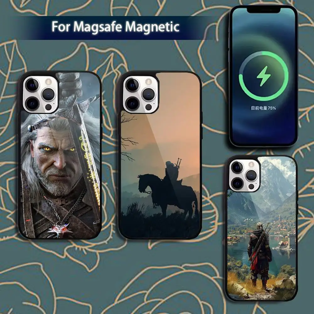 

Game T-The W-Witcher 3 Phone Case For iPhone 16,15,14,13,12,11,Pro,Max,Plus,Mini,Magsafe,Magnetic Wireless Charging Case