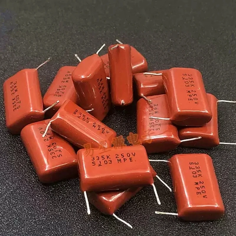 Capacitor de Filme CBB 3.3UF 250V Coreia do Sul 250V335 3U3 100V MPE - Capacitor de Alta Performance