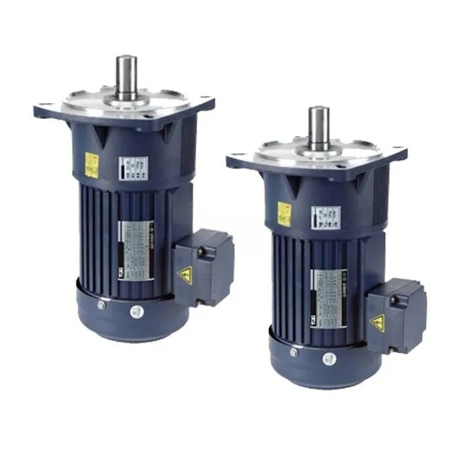 2.2KW Straight Gear Reducer Motor Vertical Installation