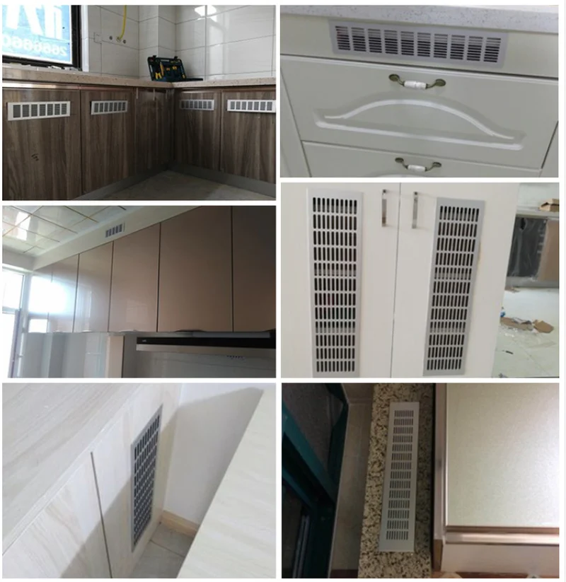 60/100/150mm Vents Perforated Sheet Aluminum Air Vent Ventilator Grille Cover Ventilation For Closet Shoe Air Conditioner  cover