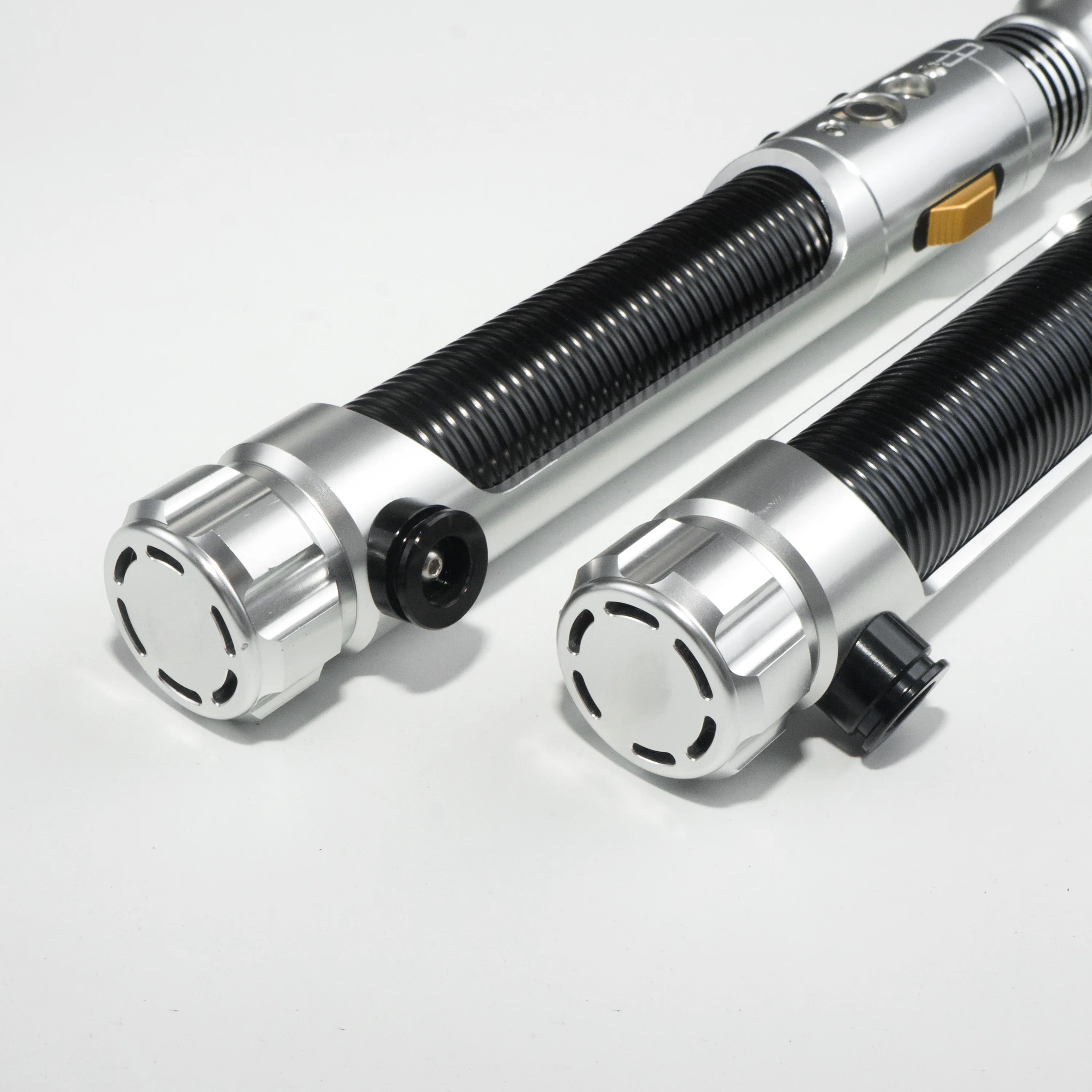 Apprentice Lightsaber accessories Metal handle Heavy Dueling grips tail parts to build custom handling lightsabers