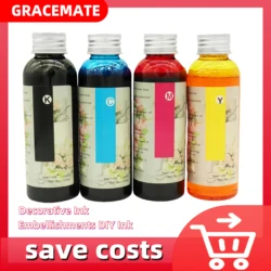 GraceMate T702xl T702 Decorative Embellishments DIY Ink Compatible for Epson Workforce Pro WF-3720 WF-3733 WF-3730 Cartridge Ink