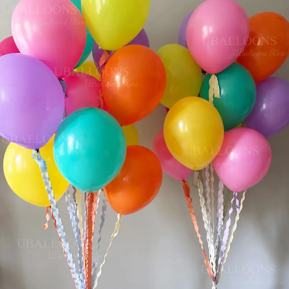 10YD Rüschenband für Ballonzubehör, gewelltes Plissee-Band, Rüschenband für Ballons, Schleife, Geburtstag, Babyparty, Partydekoration – Detail 4