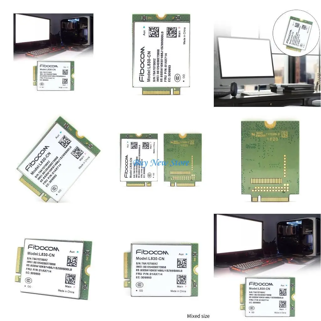 20CE L830-CN بطاقة الشبكة اللاسلكية Cat6 4GModule WIFI محول بطاقة #1