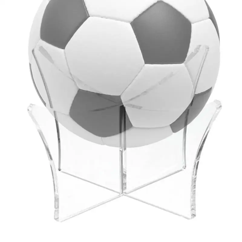 

Acrylic Ball Display Stand Transparent Football Holder Volleyball Stand Ball Storage Holder For Display For Football Basketball