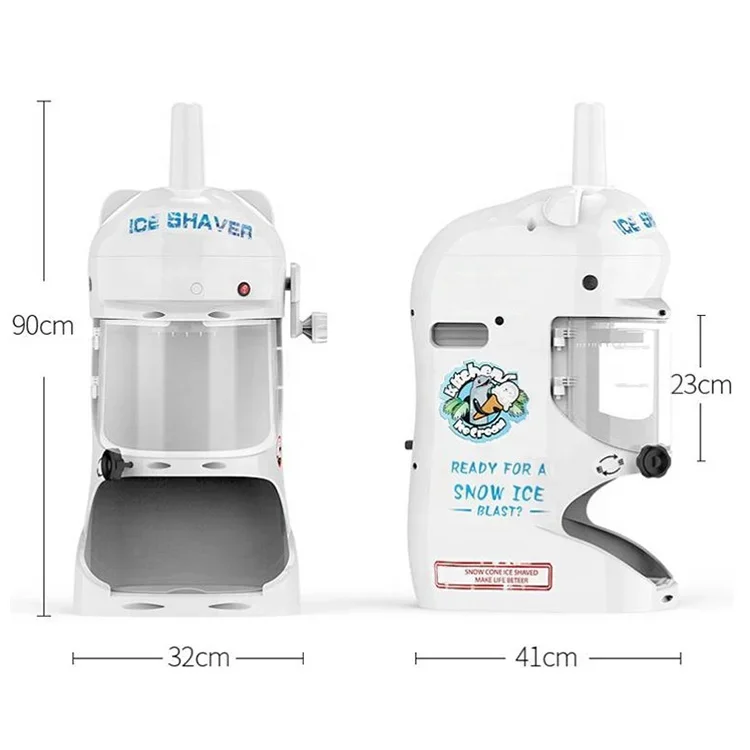 Snow Flake with Dust Cover 110V 220V Electric Ice Shaving Machine