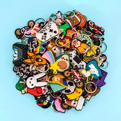 10/20/50/100 PCS Random Keychain Cute Animal Cartoon Anime Key Chain Kawaii Keyring fit Car Key Accessories Friends Key Gift