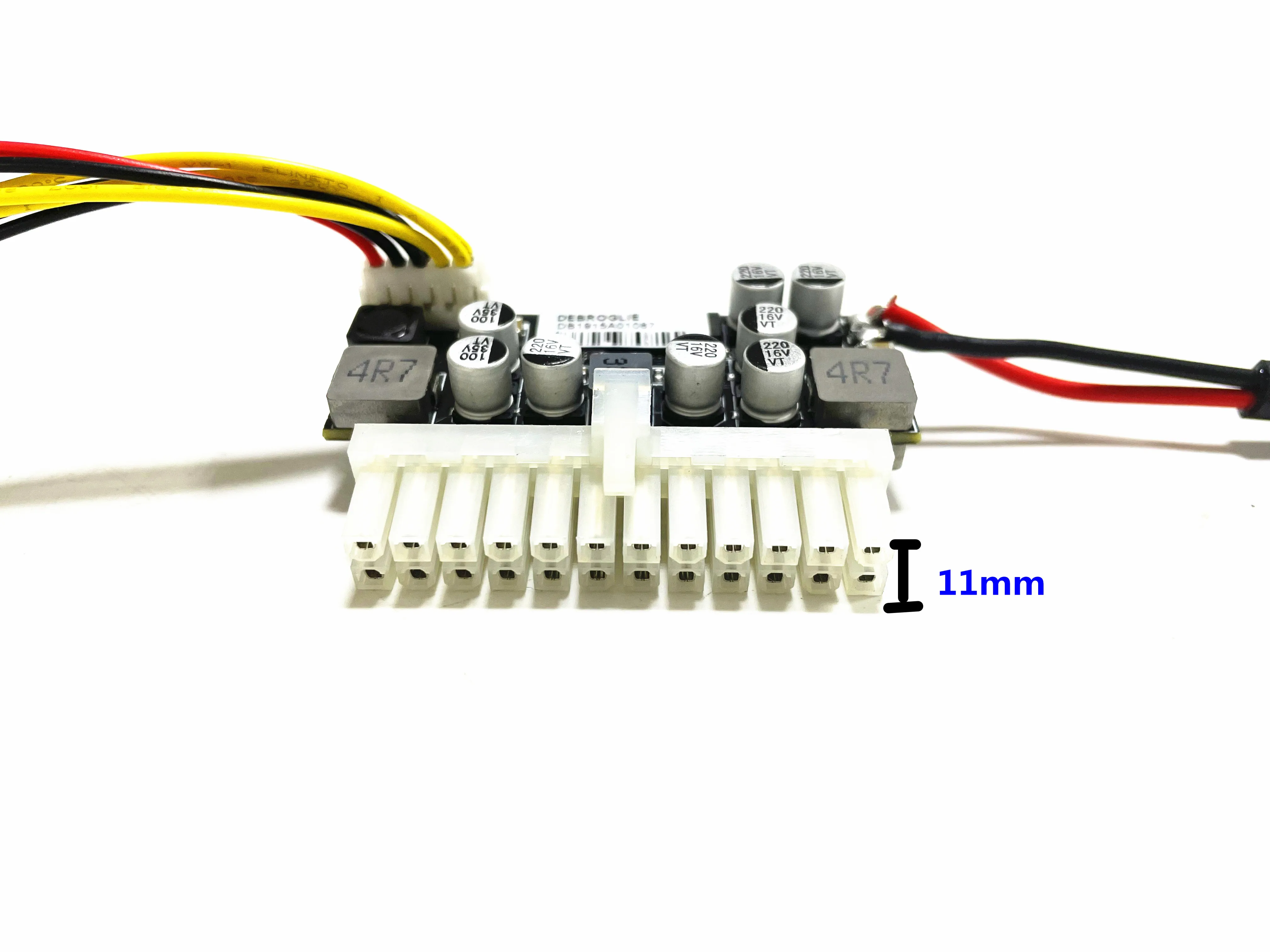 Imagem -05 - Interruptor dc Atx-atx para Computador Fonte de Alimentação Psu Pico Atx 24pin Mini Itx para Atx Apto para pc 19v 200w