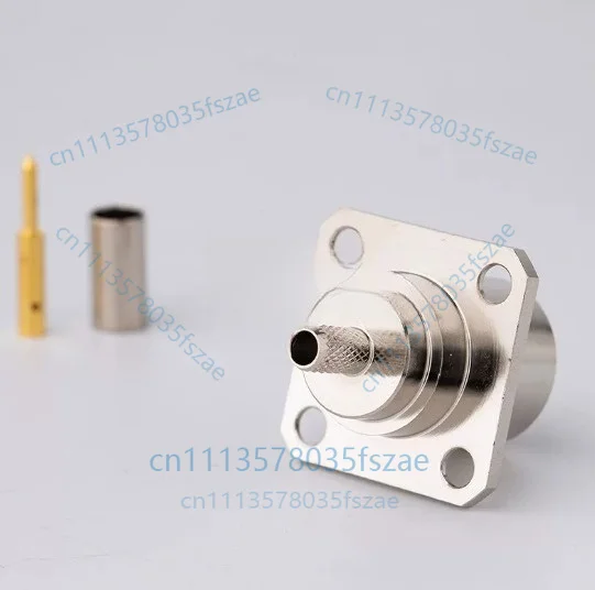1pc n-jm3 quick plug straight male n-jf communication cable head with syv-50-3 large flange installation 25*25 accessories
