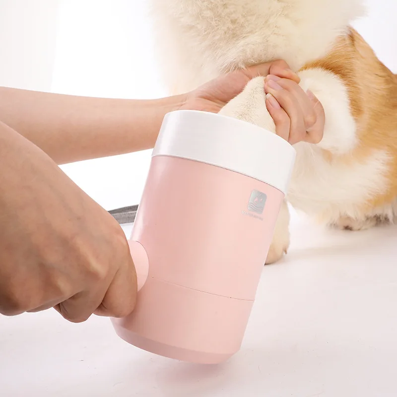 Pet Automatic Scrub-Free Foot Cleaning Door Paw Washing Dog Paw Electric Cup Dog Foot Washing.