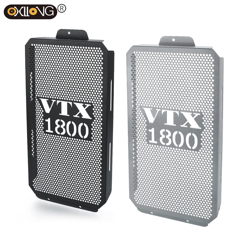 

For VTX1800 VTX 1800 C F N R S T 2002 2003 2004 2005 2006 2007 2008 Motorcycle Radiator Grille Cover Protection Accessories