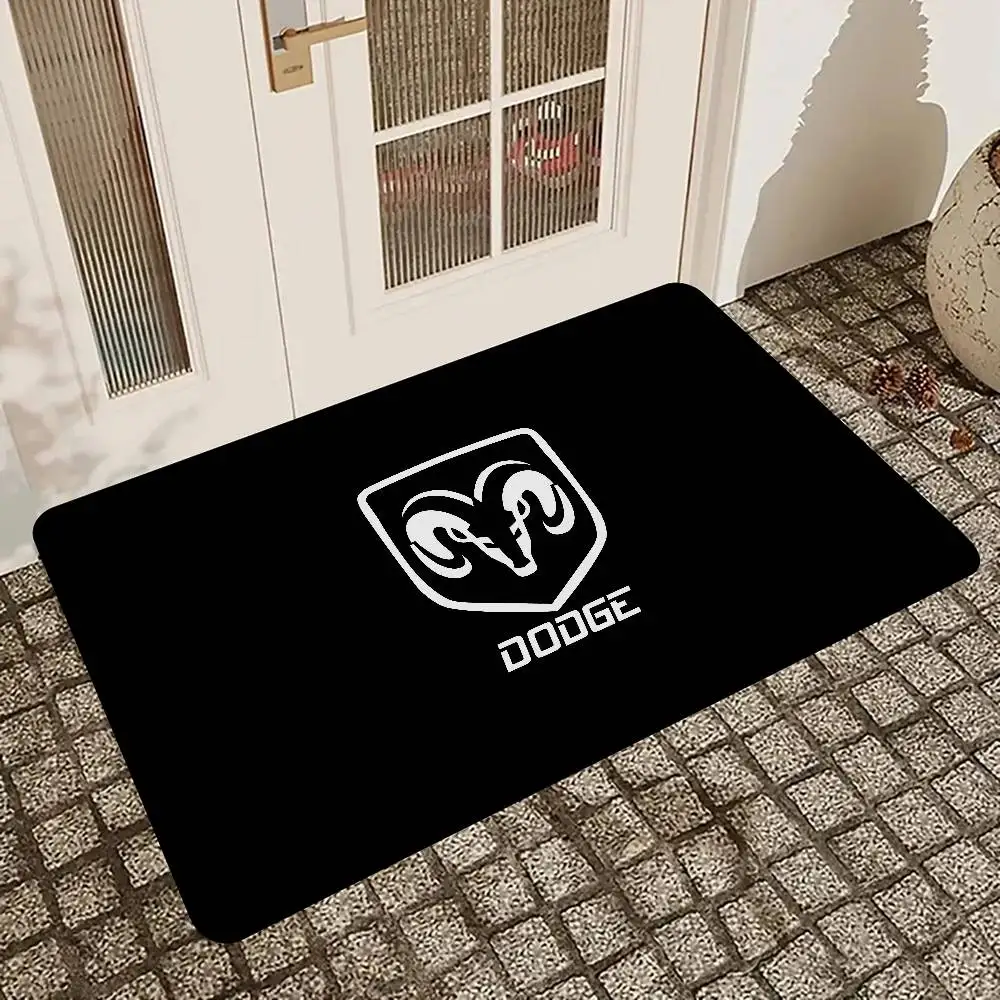 D-Dodges Hallway Carpet Non-Slip Laundry Room Mat Laundry Decor Balcony Child Living Room Bedside Area Rugs