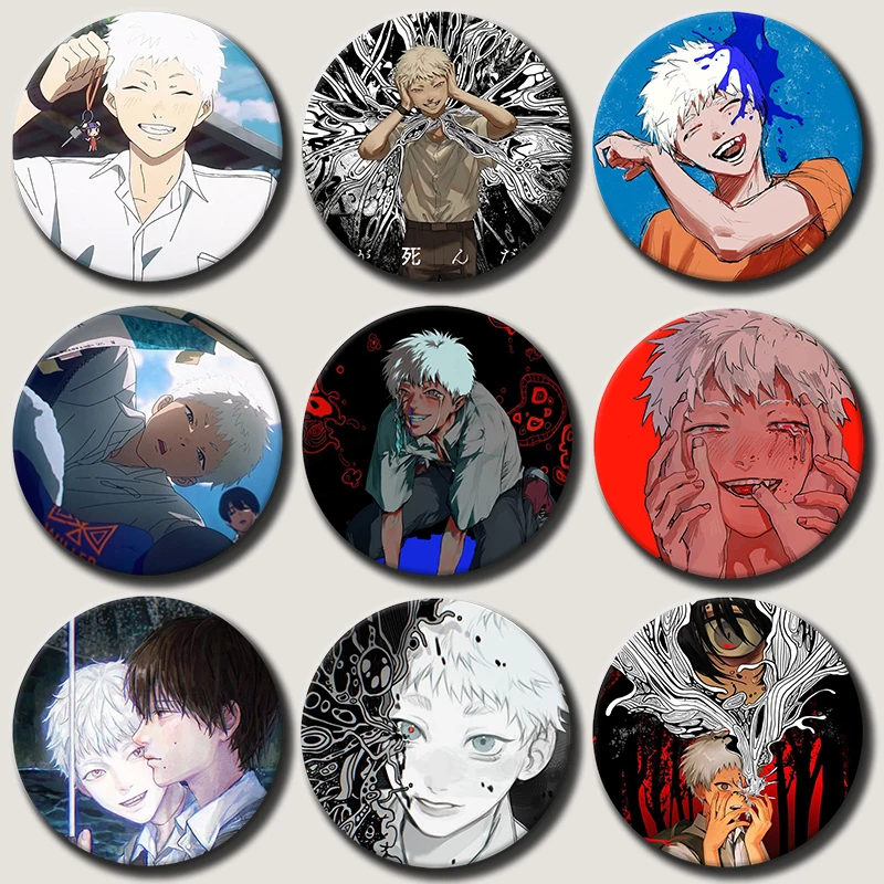 

Anime The Summer Hikaru Died Enamel Pins Cartoon Characters Badge Role Play Handmade Tinplate Brooch for Clothes Bag Decor Gifts