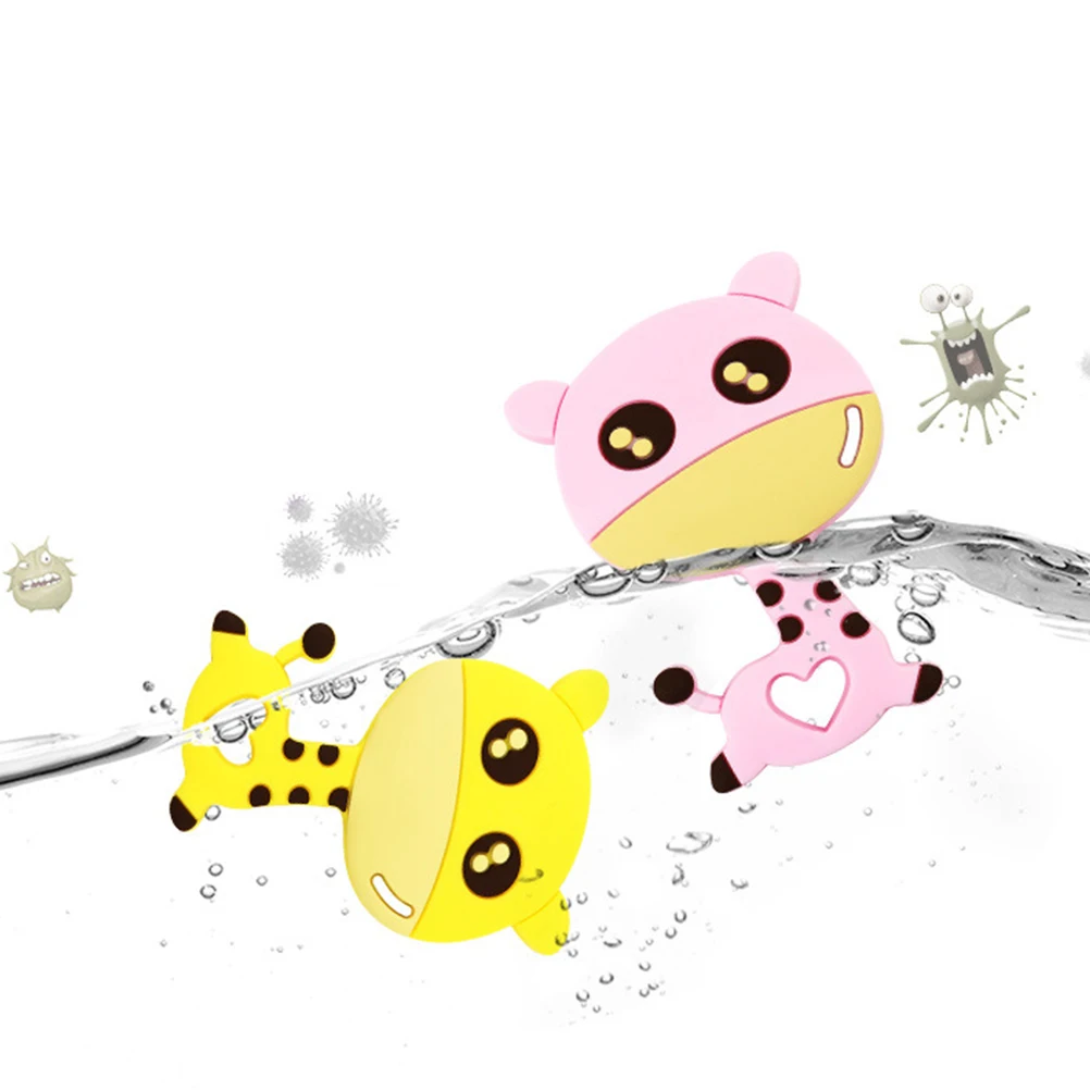 

1pc Cute Giraffe Baby Teething Baby Pacifier Nipple Teether Nursing Bite For Infants Soothe Gums Encourage Motor Skills