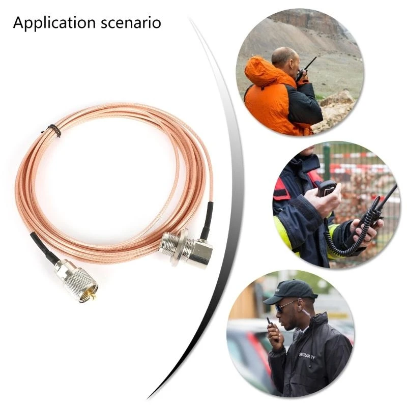 2M ثنائي الاتجاه هوائيات الهوائيات الراديوية الحبل لتعزيز انتقال الإشارة في السيارة