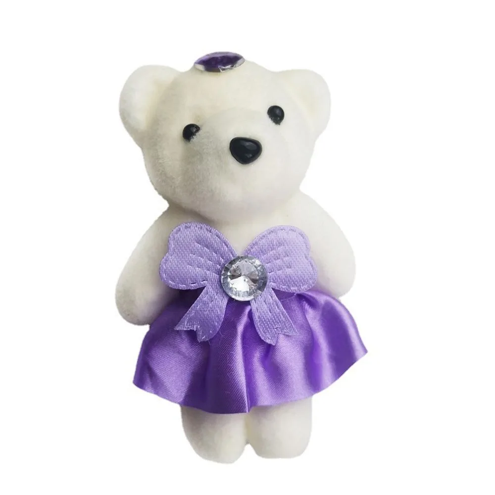 Cute Mini Doll Toy Cartoon Plus Plush Plush Animal Small Teddy Bear Bouquet Bear Kid Toys Plush Dollv 10 PCS