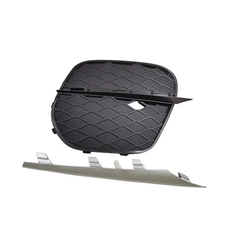 For BMW X5 E70 2011 2012 2013 Car Front Bumper Fog Lamp Light Grille Cover Frame Trim Cap Hood Bezel Lid