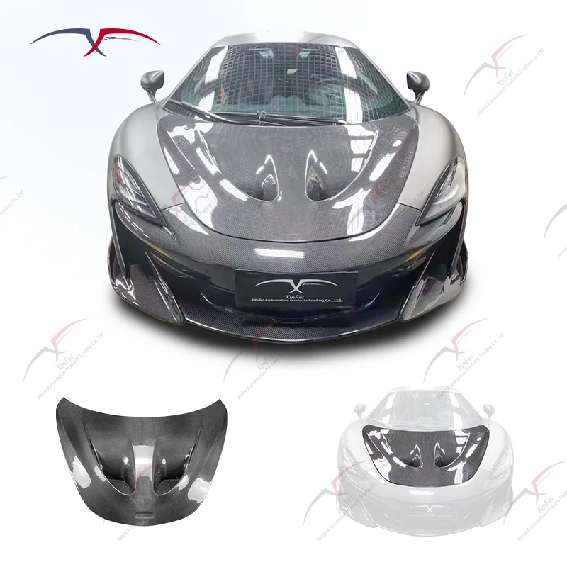 Suitable for McLaren 570 540 600LT modified P1 carbon fiber engine hood and engine compartment cover