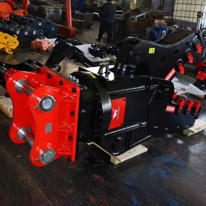 Chinese Manufacture 360° Rotating Hydraulic Crusher For 20t Excavator Demolition & Rebar Cutting