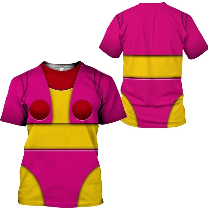 2026 شعبية أنيمي مازنجر Z تأثيري تي شيرت عادية ثلاثية الأبعاد طباعة الاطفال الكرتون التي شيرت الصيف الرجال/النساء Harajuku قصيرة الأكمام Y2k #3