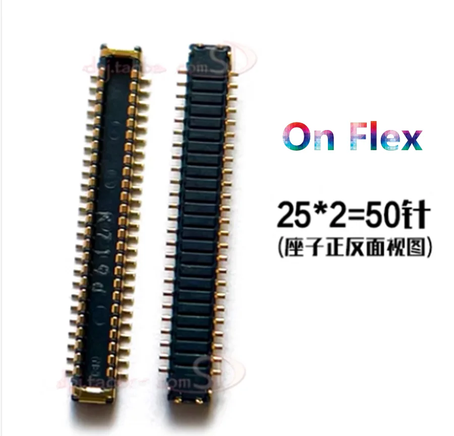 

50Pin Charging Dock Port Flex Charger Connector For Huawei Honor Y9 Prime Y9S 9X Pro Board Flex Plug