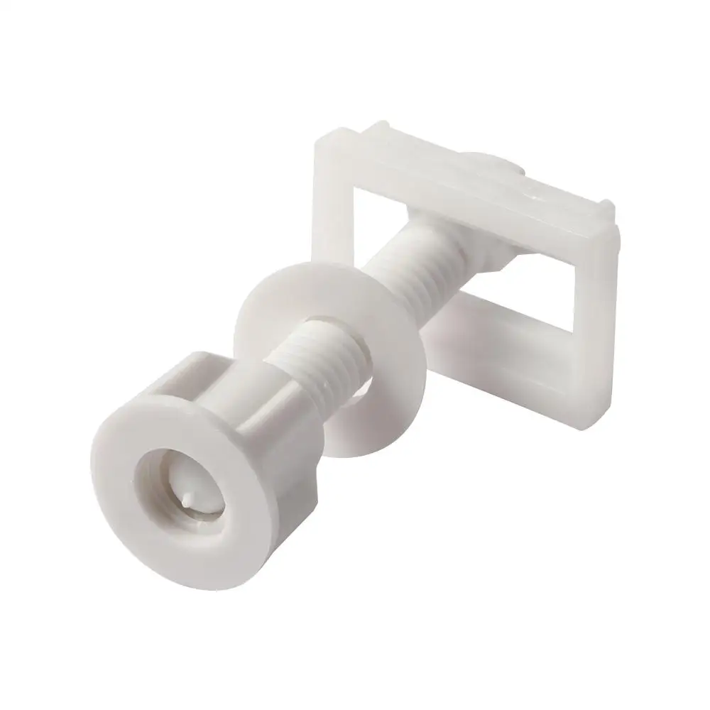 Parts for Toilet Lid Rubber Washers with Mounting Screws Toilet Seats Fitting Toilet Seat Hinges Screws and Nuts Fasteners Kits